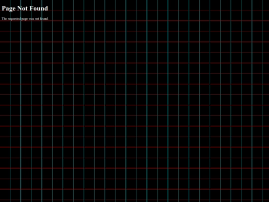not_found screenshot