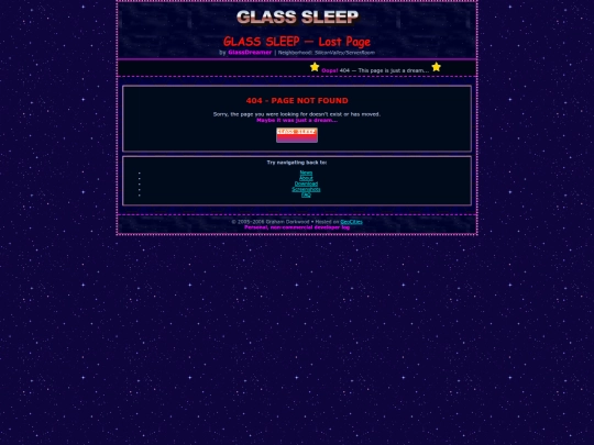 not_found screenshot