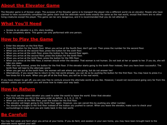 elevatorgame screenshot