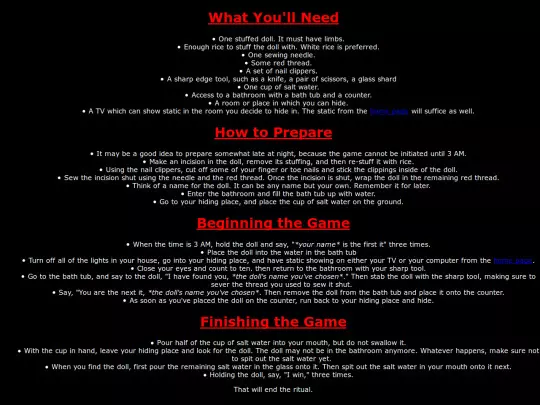 rules screenshot