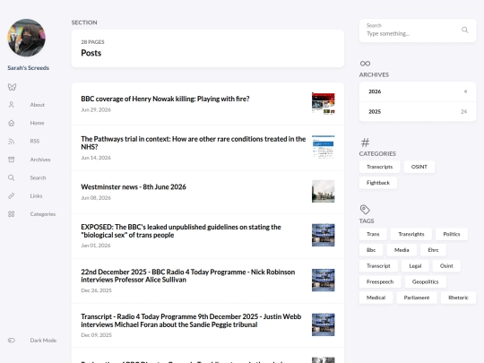 post/page/1 screenshot