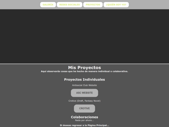 Proyectos screenshot