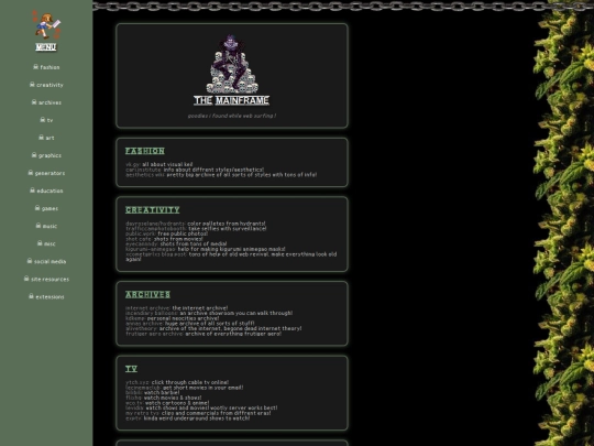 coolsites screenshot