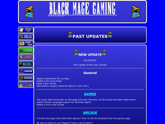 updates screenshot