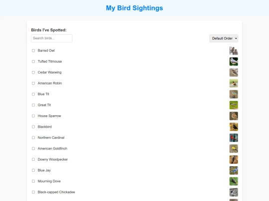 Birds screenshot