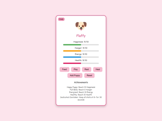 Puppy screenshot