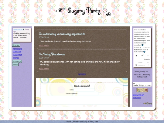 blog screenshot