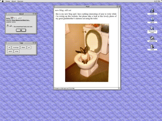 blog screenshot