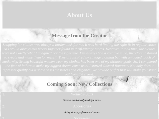 project/about screenshot