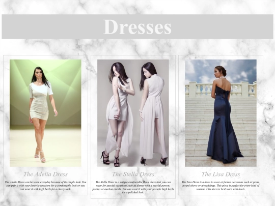 project/dresses screenshot