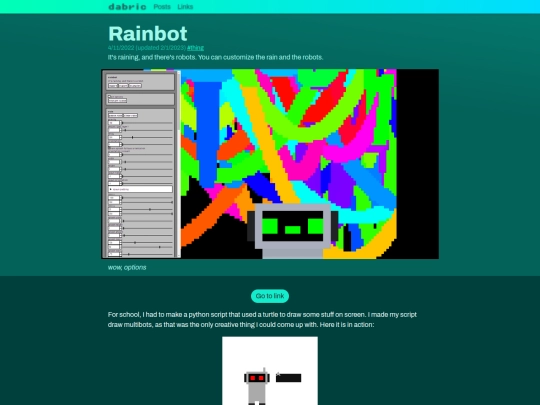 post/rainbot screenshot