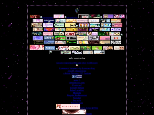 links screenshot