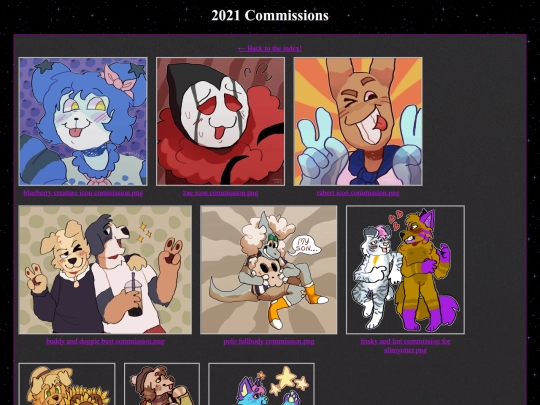 commissions/2021 screenshot