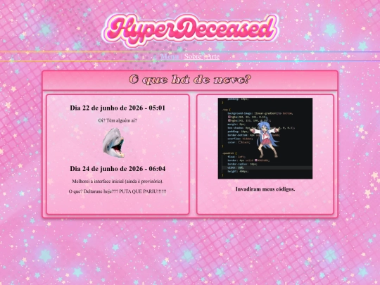 menu screenshot
