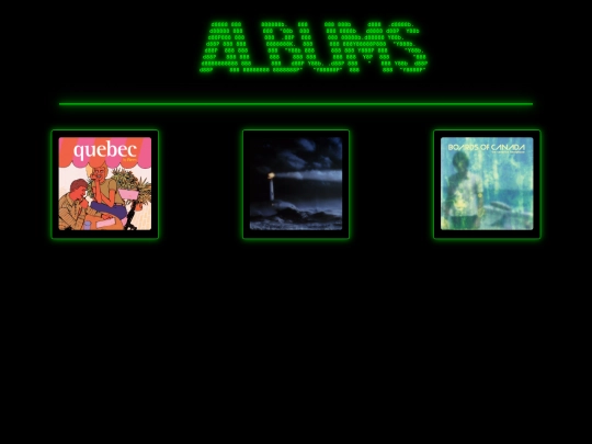 albums screenshot