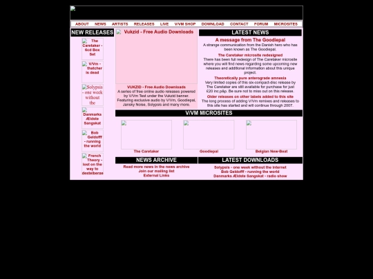 vvm site screenshot