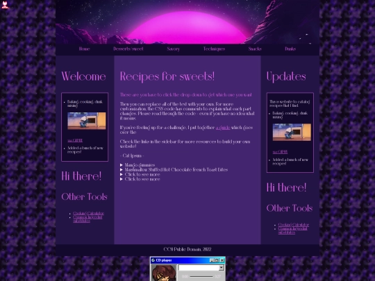 Desserts screenshot