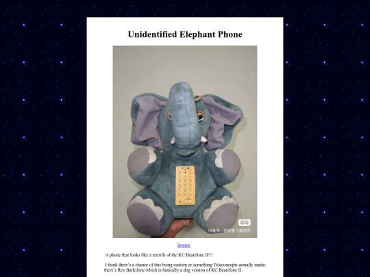noveltybots/elephant-phone screenshot