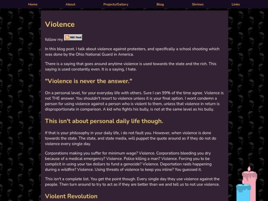 blogposts/violence screenshot