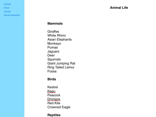 animal screenshot