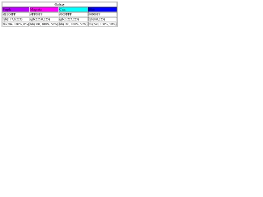 Galaxy-Color-Scheme screenshot