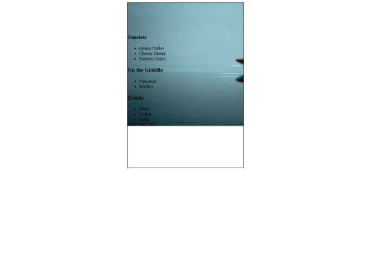 Menus/Breakfast-Menu screenshot