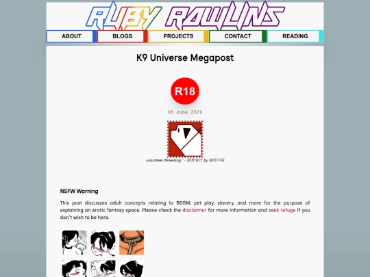 blogs/2026/K9verse Megapost screenshot
