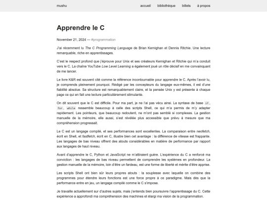 billets/learning-c screenshot