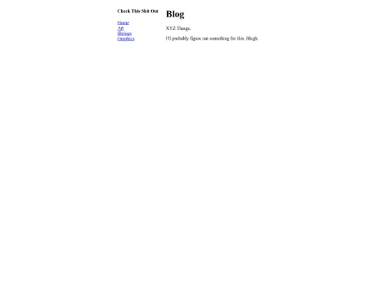 Blog/blog-front screenshot