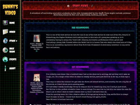 staff_picks screenshot