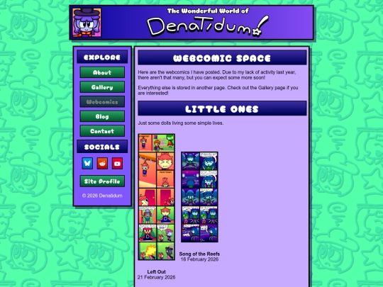 webcomics screenshot