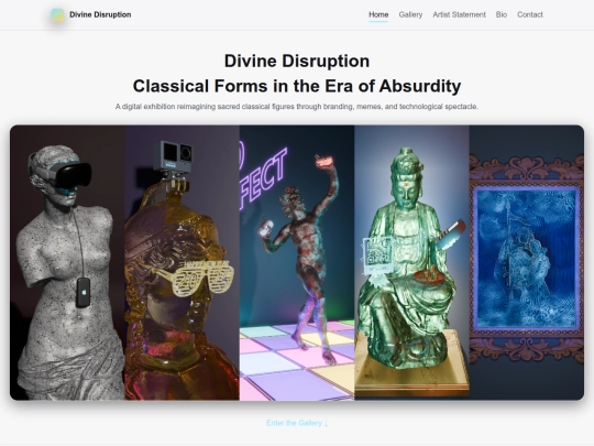 DivineDisruption/home screenshot