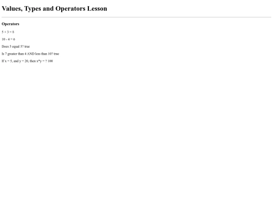 Grade11/Introduction/EquationsLesson screenshot
