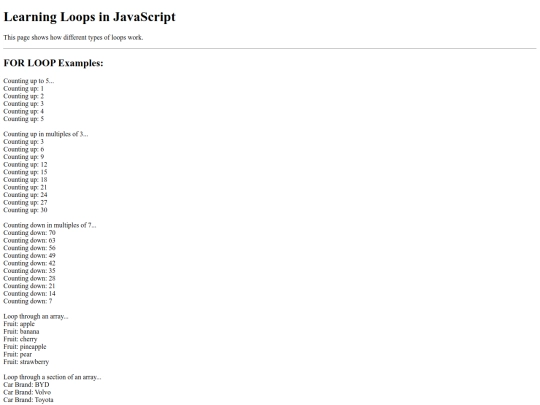 Grade12/HandlingData/LoopsLesson screenshot