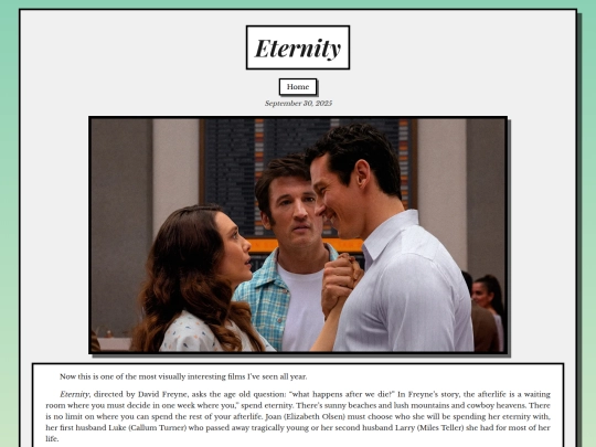 Home/Eternity screenshot