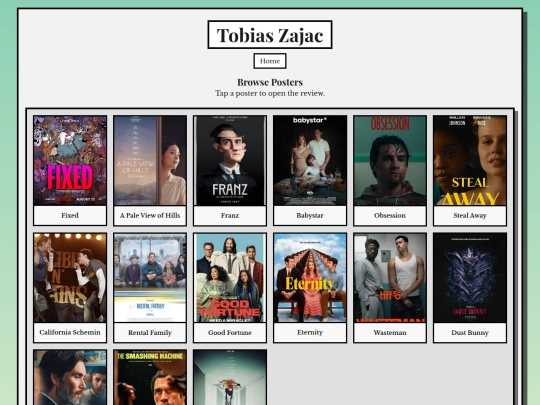 Home/TobiasZajac screenshot