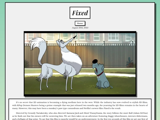 Home/fixed screenshot