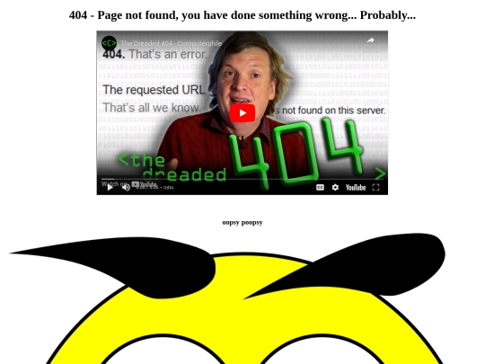 not_found screenshot