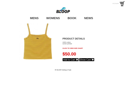 productpagewomen screenshot