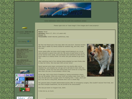 page/pets screenshot