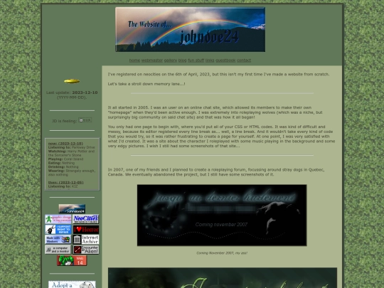 page/website screenshot