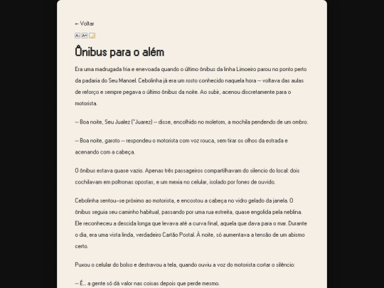 contos/onibus screenshot
