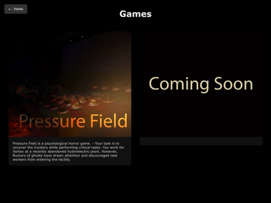 Games screenshot