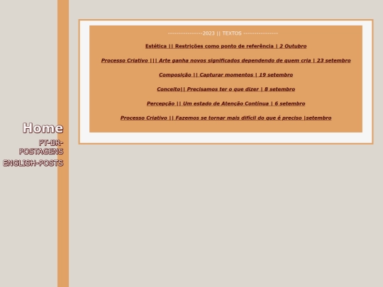Postagens screenshot