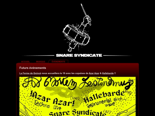 evenements screenshot