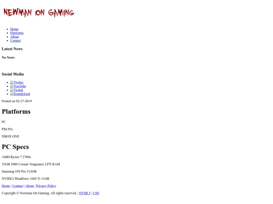 platforms screenshot