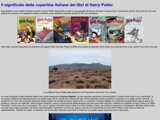 Blog/copertinelibriHP screenshot