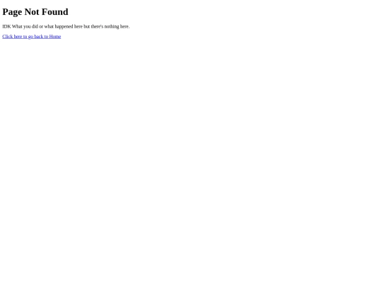 not_found screenshot