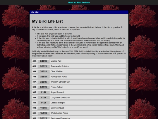 lifelist screenshot