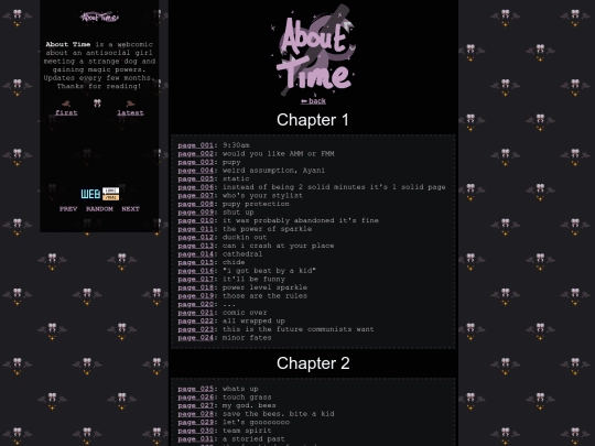 abouttime/test screenshot
